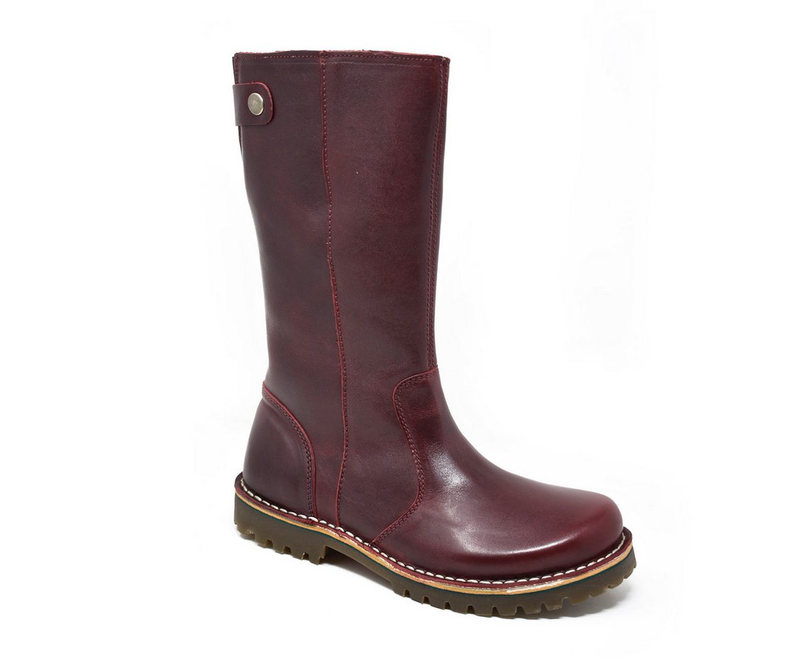 GRÜNBEIN Charlotte Naturform Stiefel (rot)
