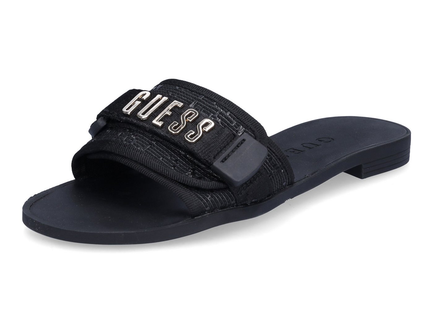 Guess Damen Pantolette Elyze3 schwarz Pantolette
