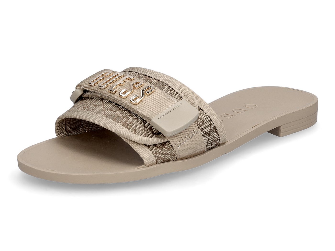 Guess Damen Pantolette Elyze4 beige Pantolette