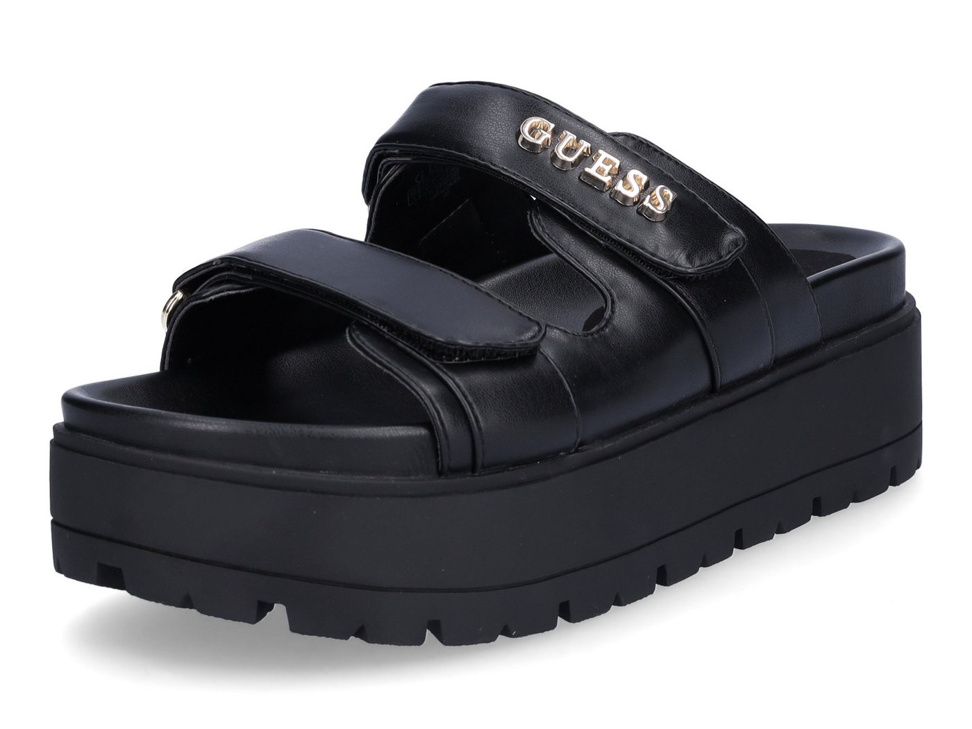Guess Damen Pantolette Faxon schwarz Pantolette