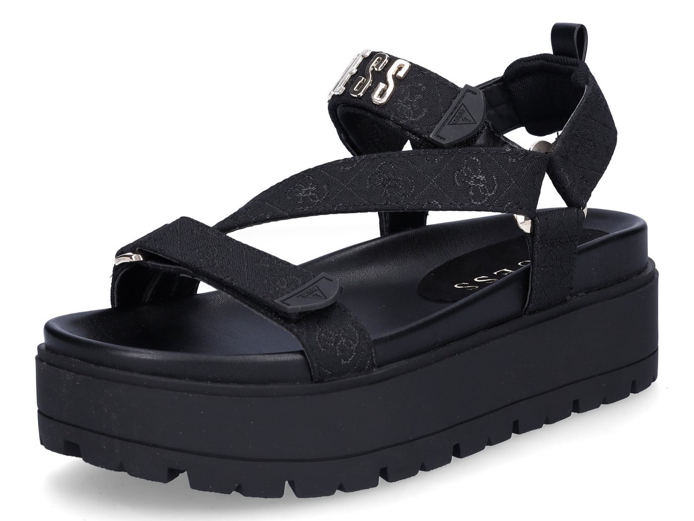Guess Damen Sandale Fetta schwarz Sandale