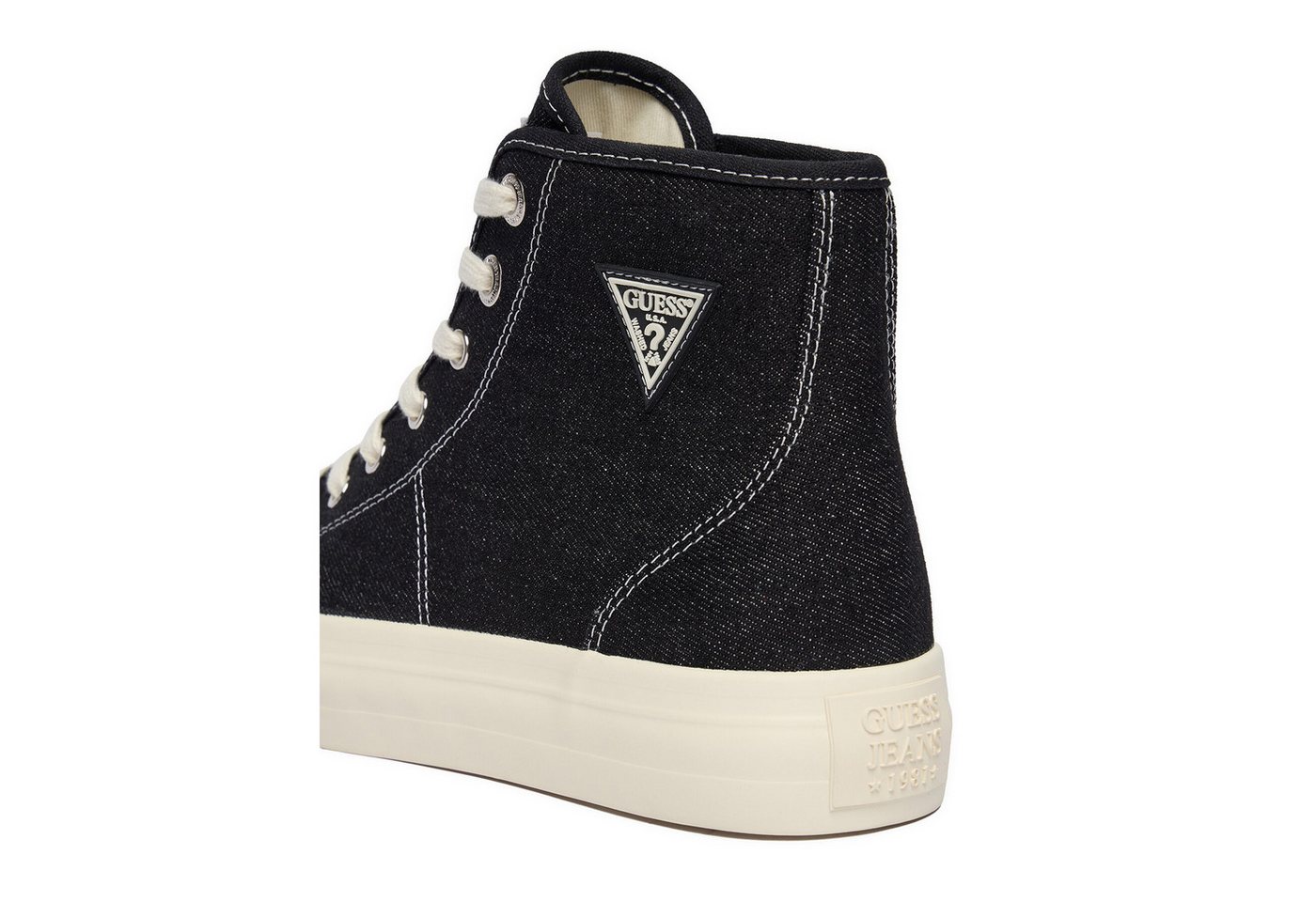 GUESS JEANS Damen-Sneaker Schwarz Sneaker