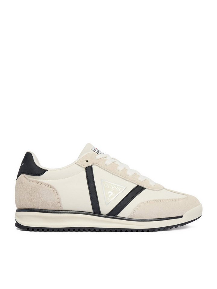 GUESS JEANS Herrensneakers Écru GUESS JEANS-EO-DELAND-03 WE Beige Sneaker