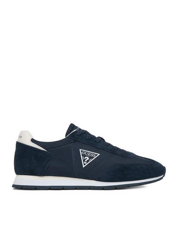 GUESS JEANS Herrensneakers Weiß, Marineblau GUESS JEANS-EO-WILIAMS-01 Sneaker