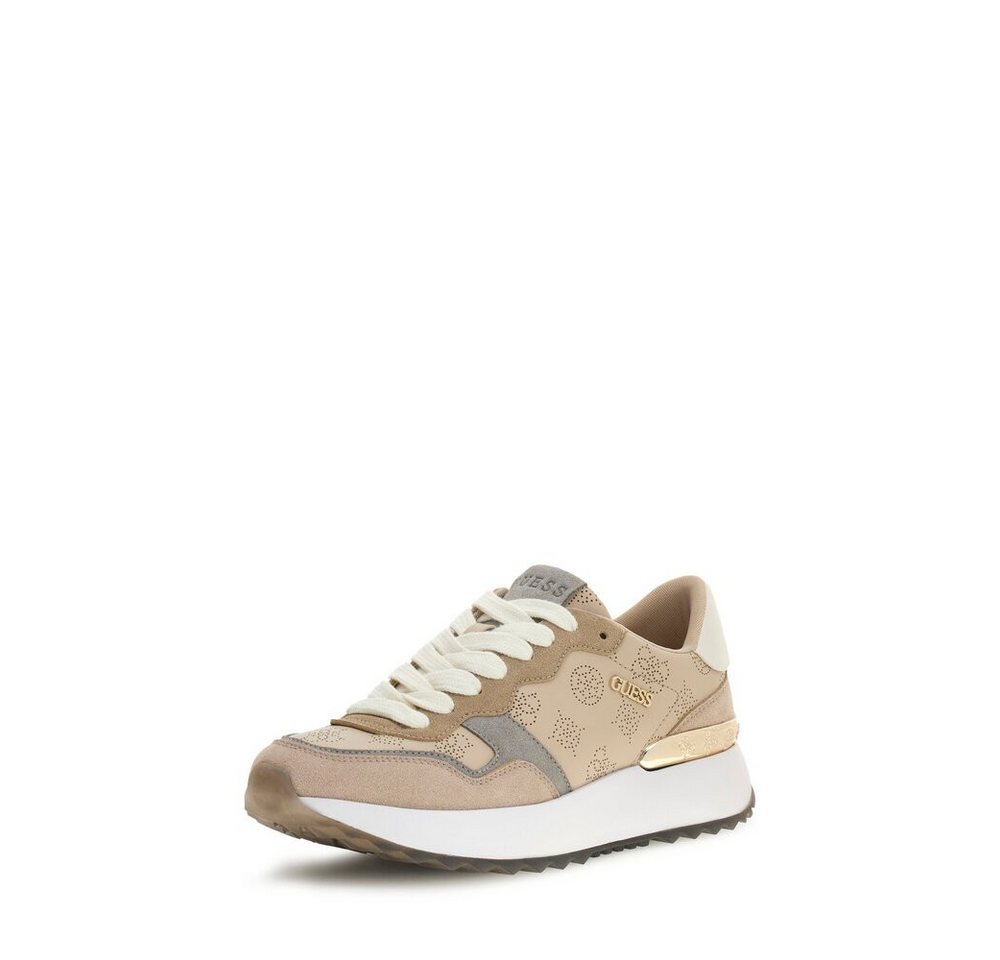 Guess - VINSA5 - Beige Schnürschuh
