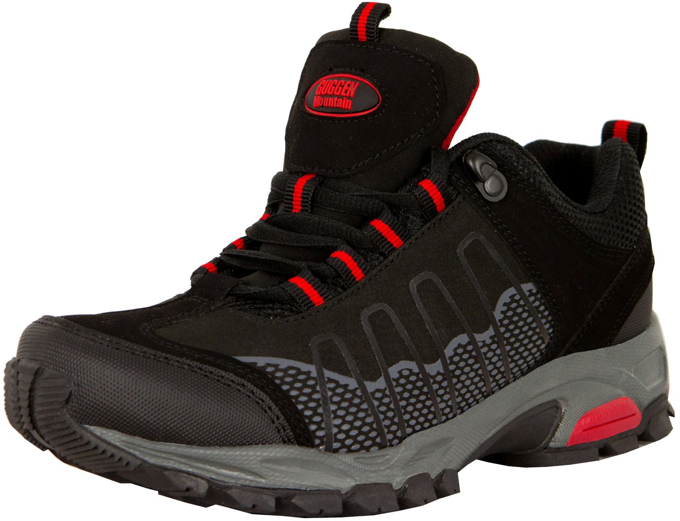 GUGGEN Mountain Damen Trekkingschuhe Wanderschuhe Walkingschuhe Outdoorschuhe T002v2 Wanderschuh Wasserabweisend, Verstärkte Schuhspitze, Softshell und Leder Mix