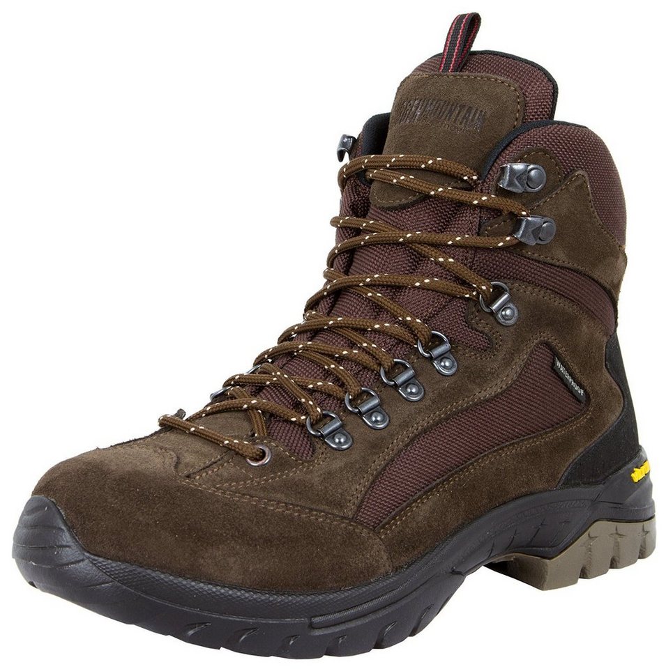 GUGGEN Mountain Herren und Damen Wanderstiefel Wanderschuh Stiefel Wanderschuh Wasserabweisend, Verstärkte Schuhspitze, Leder
