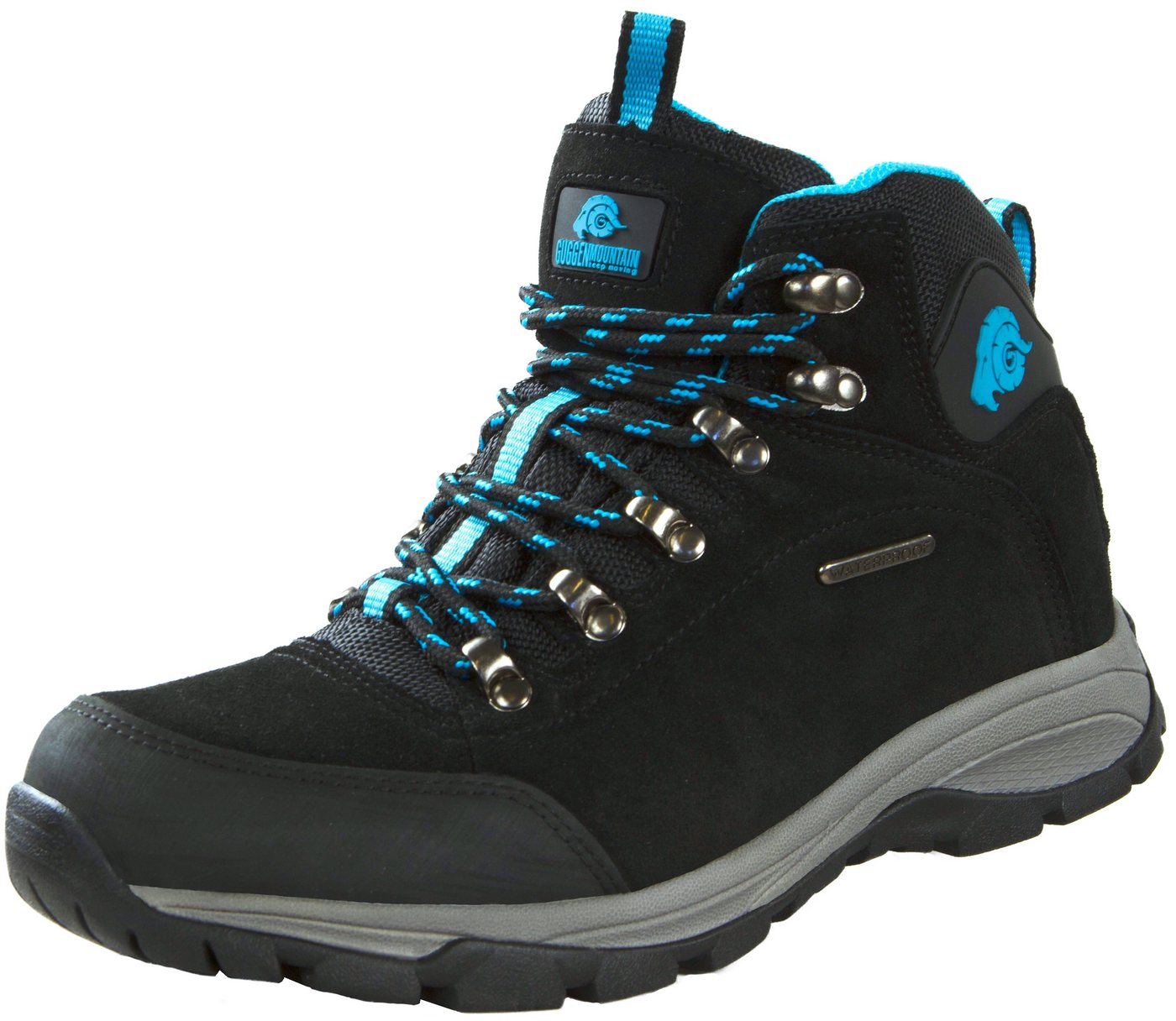 GUGGEN Mountain Wanderschuh Wanderstiefel Bergschuhe Bergstiefel Winterstiefel M014 Wanderschuh Wasserabweisend Verstärkte Schuhspitze