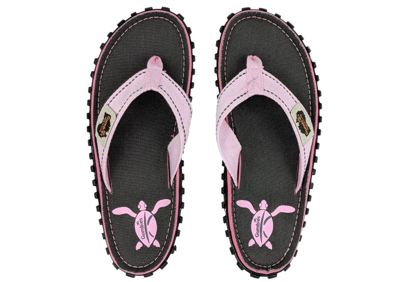 Gumbies Original in Turtle T-Strap-Zehentrenner aus recycelten Materialien »in farbenfrohen Designs«