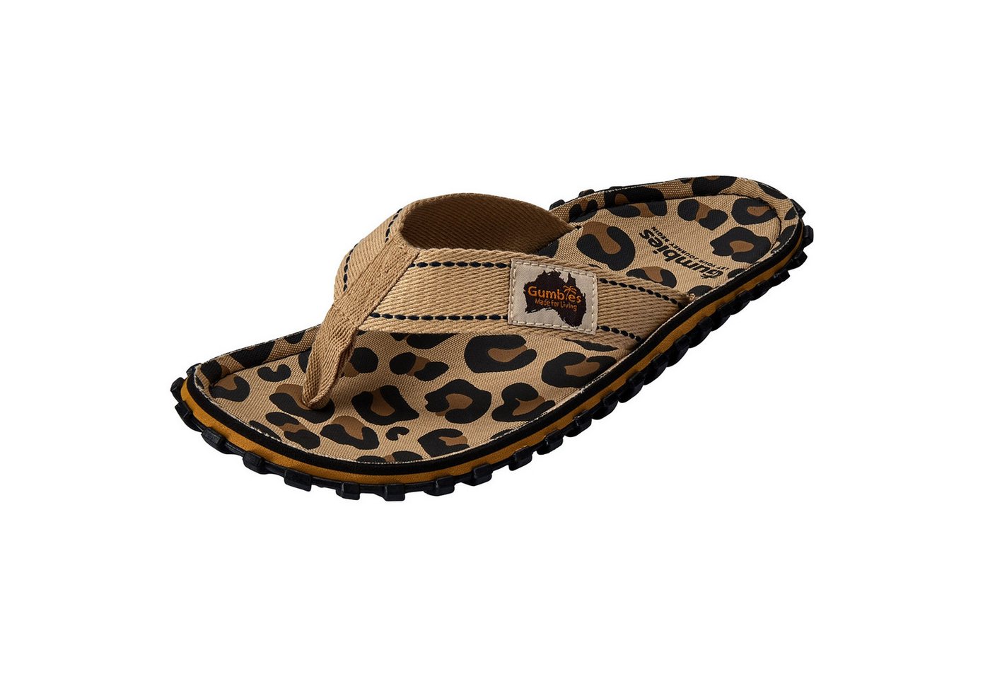 Gumbies Original Islander Zehentrenner mit ergonomisch geformtem Fußbett