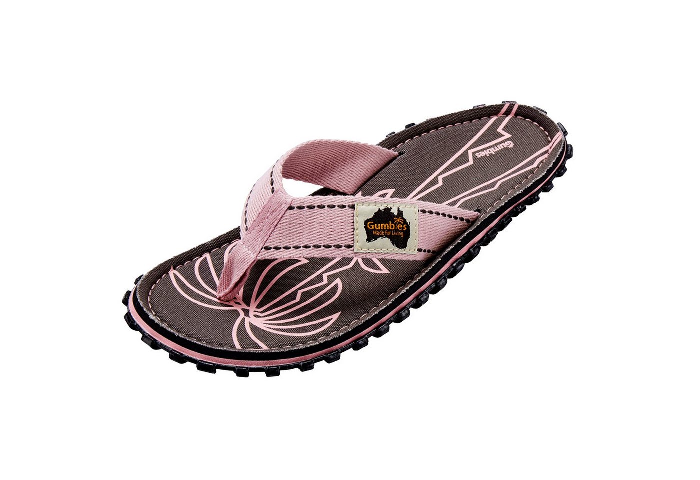 Gumbies Original Islander Zehentrenner mit ergonomisch geformtem Fußbett