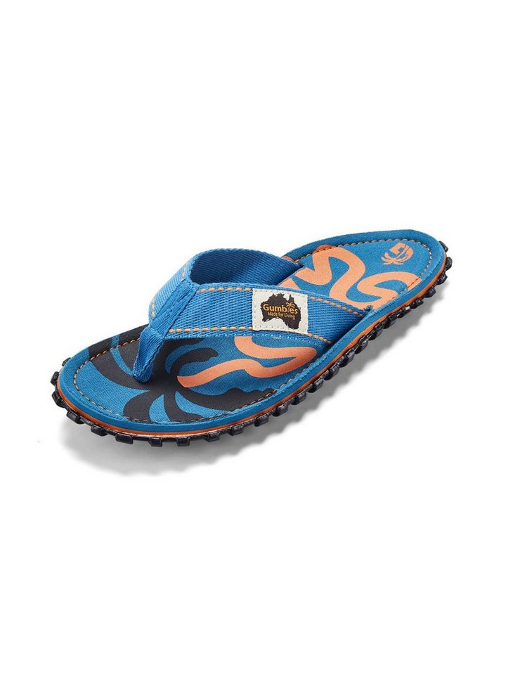 Gumbies Original T-Strap-Zehentrenner (blau)