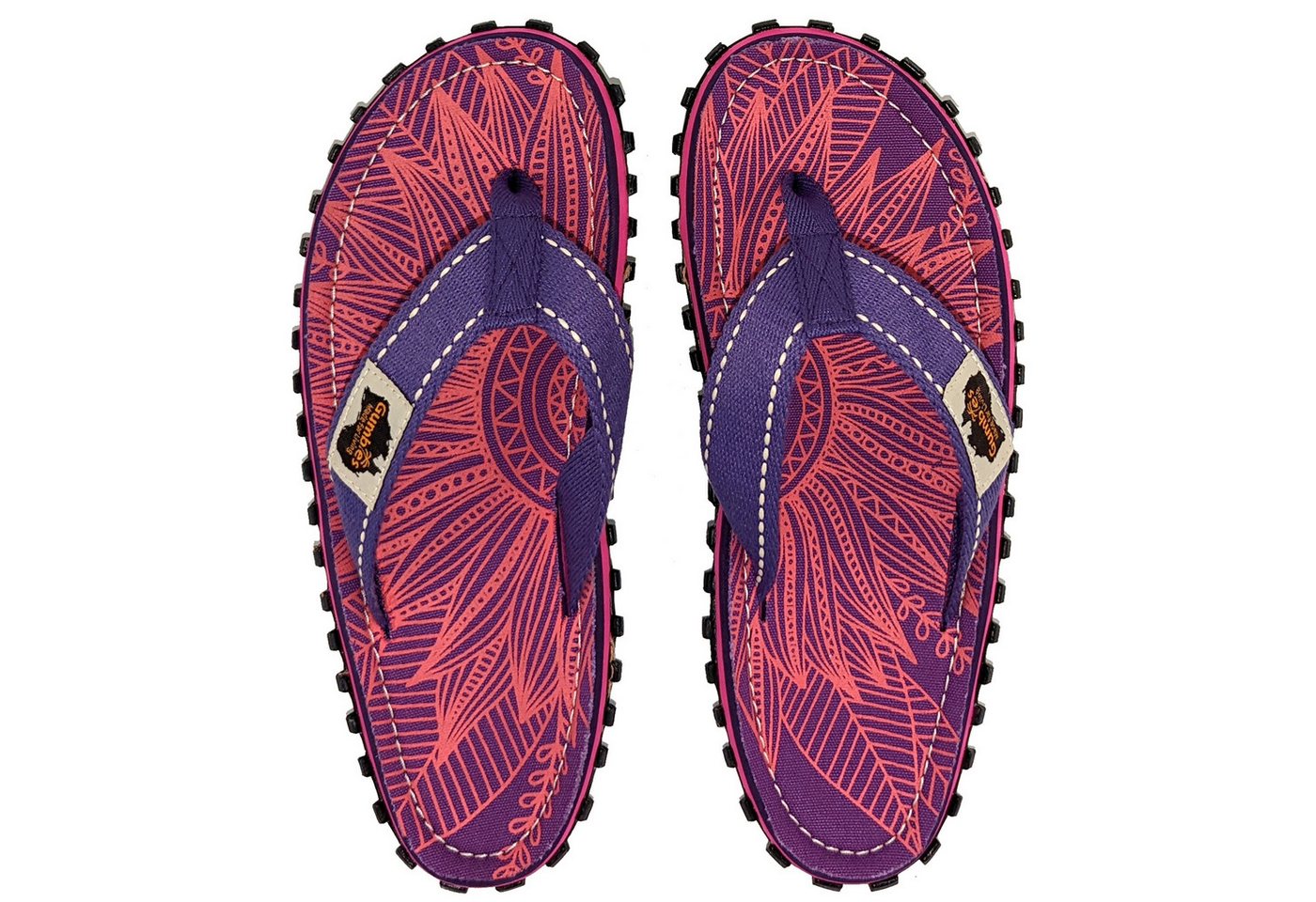 Gumbies Original T-Strap-Zehentrenner (lila)