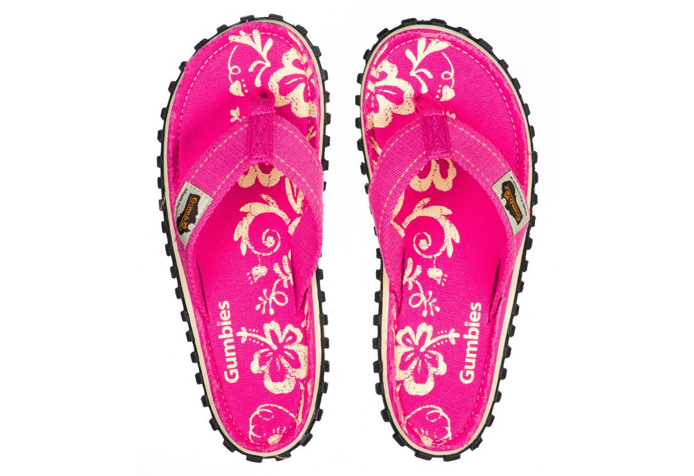 Gumbies Original T-Strap-Zehentrenner (rosa)