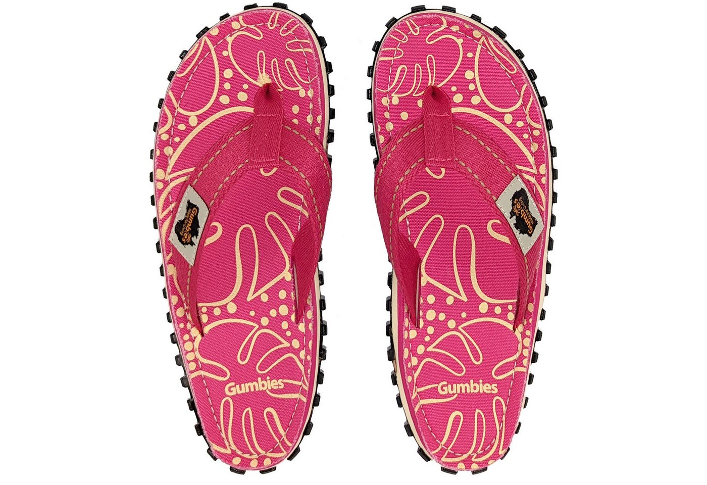 Gumbies Original T-Strap-Zehentrenner (rosa)