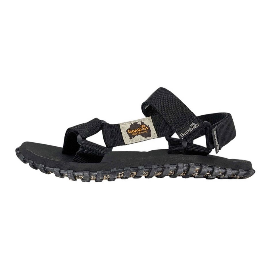 Gumbies Scrambler schwarz Sandale