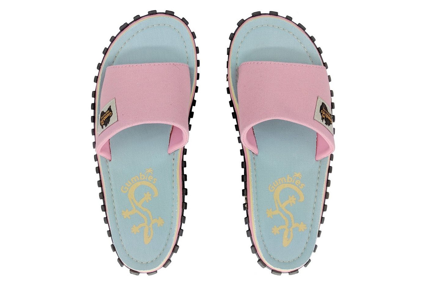 Gumbies Slides in Gecko Pantolette Hergestellt aus recycelten Materialien