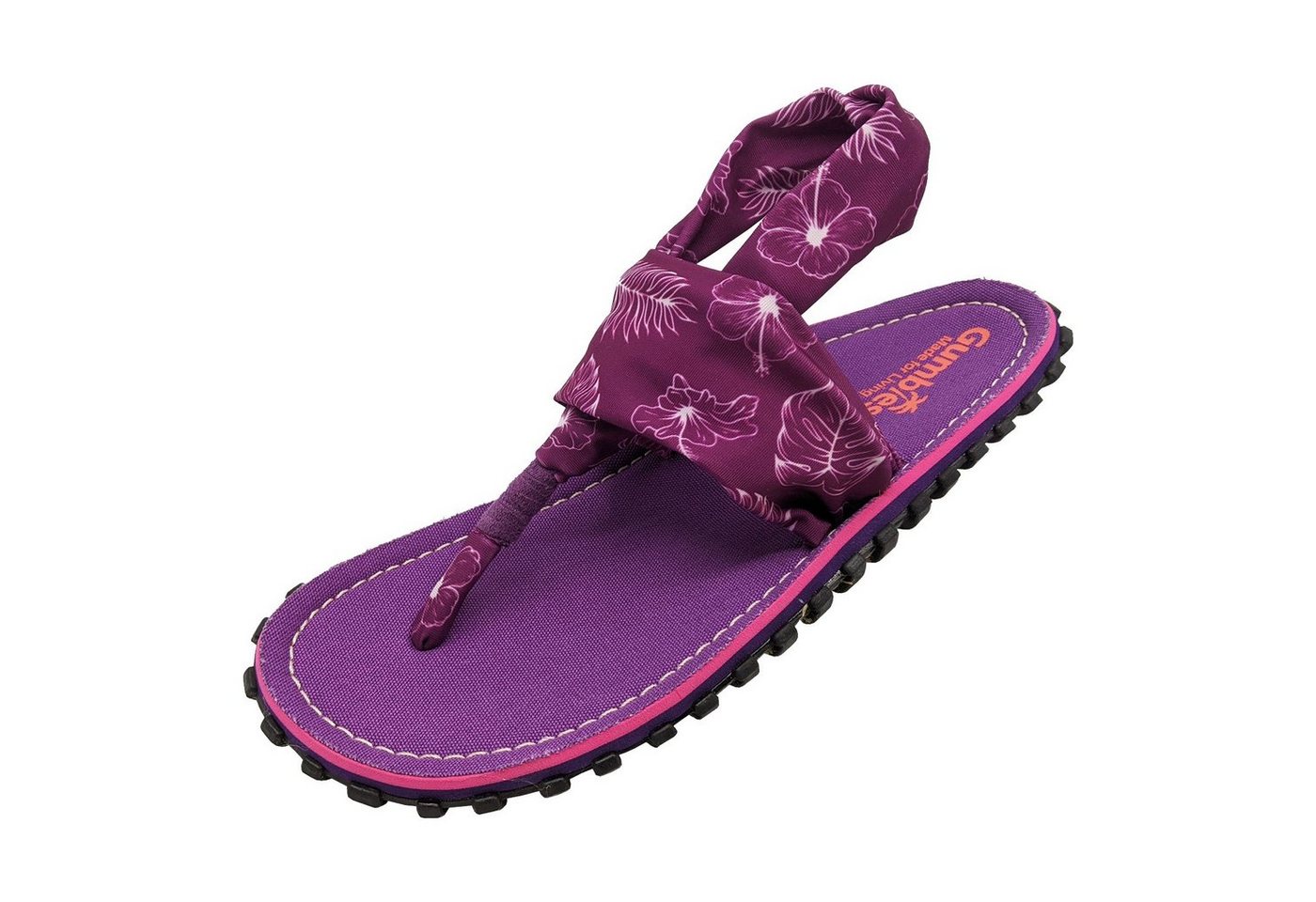 Gumbies Slingback Sandale mit Stoff-Riemen (lila)