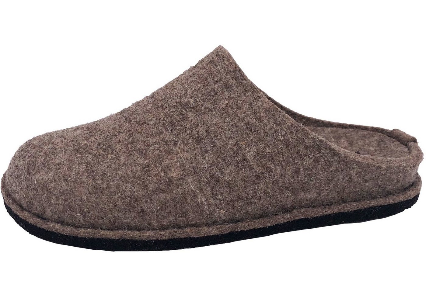 Haflinger 311010 Flair Soft Hausschuh Wollfilz (beige)