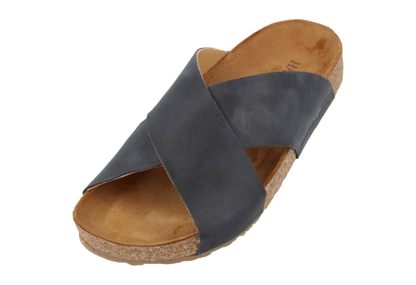Haflinger Bio Mio Sommer Sandale aus Leder Hausschuh Unisex Hausschuh