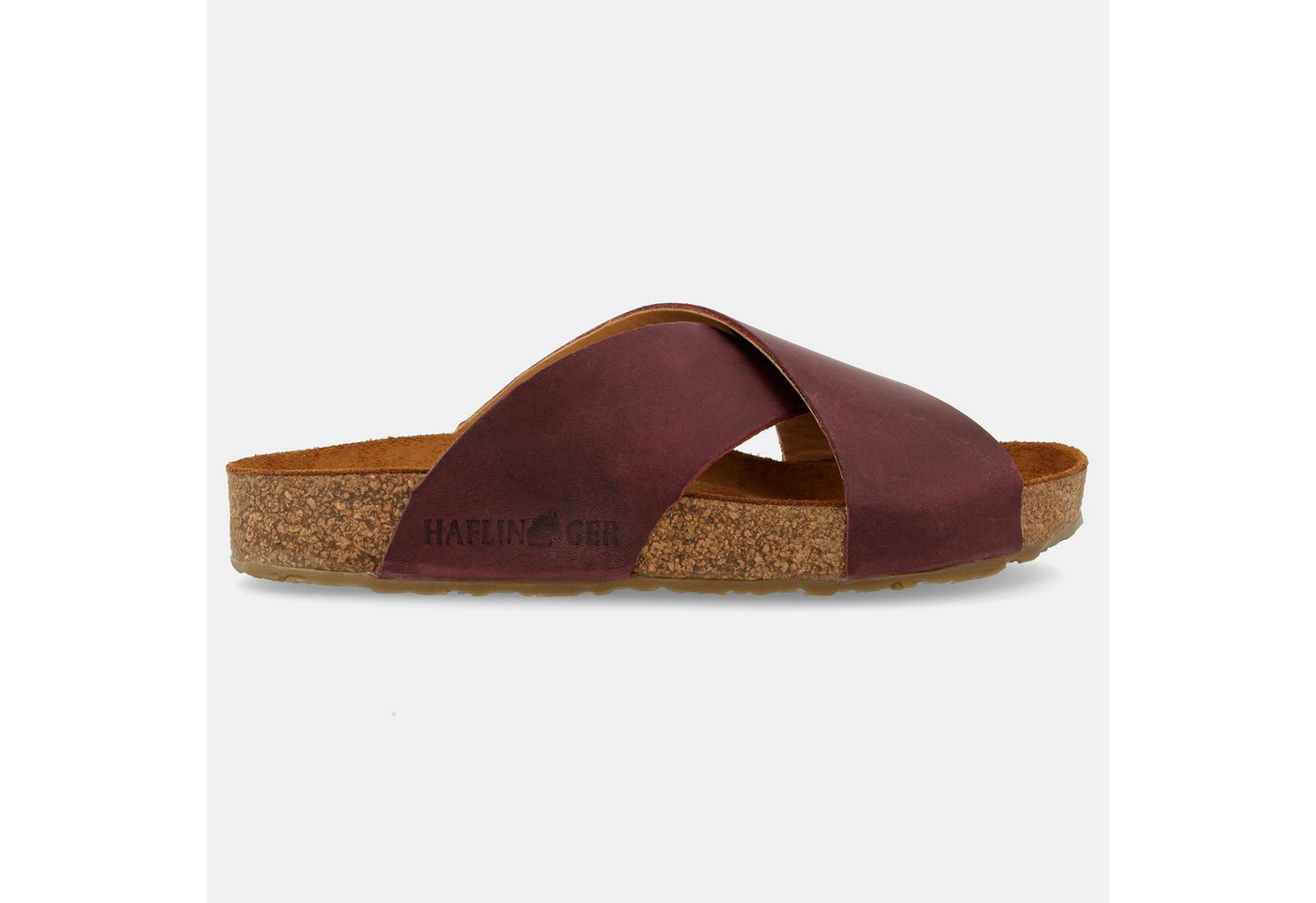 Haflinger Bio Mio Sommer Sandale aus Leder Hausschuh Unisex Hausschuh