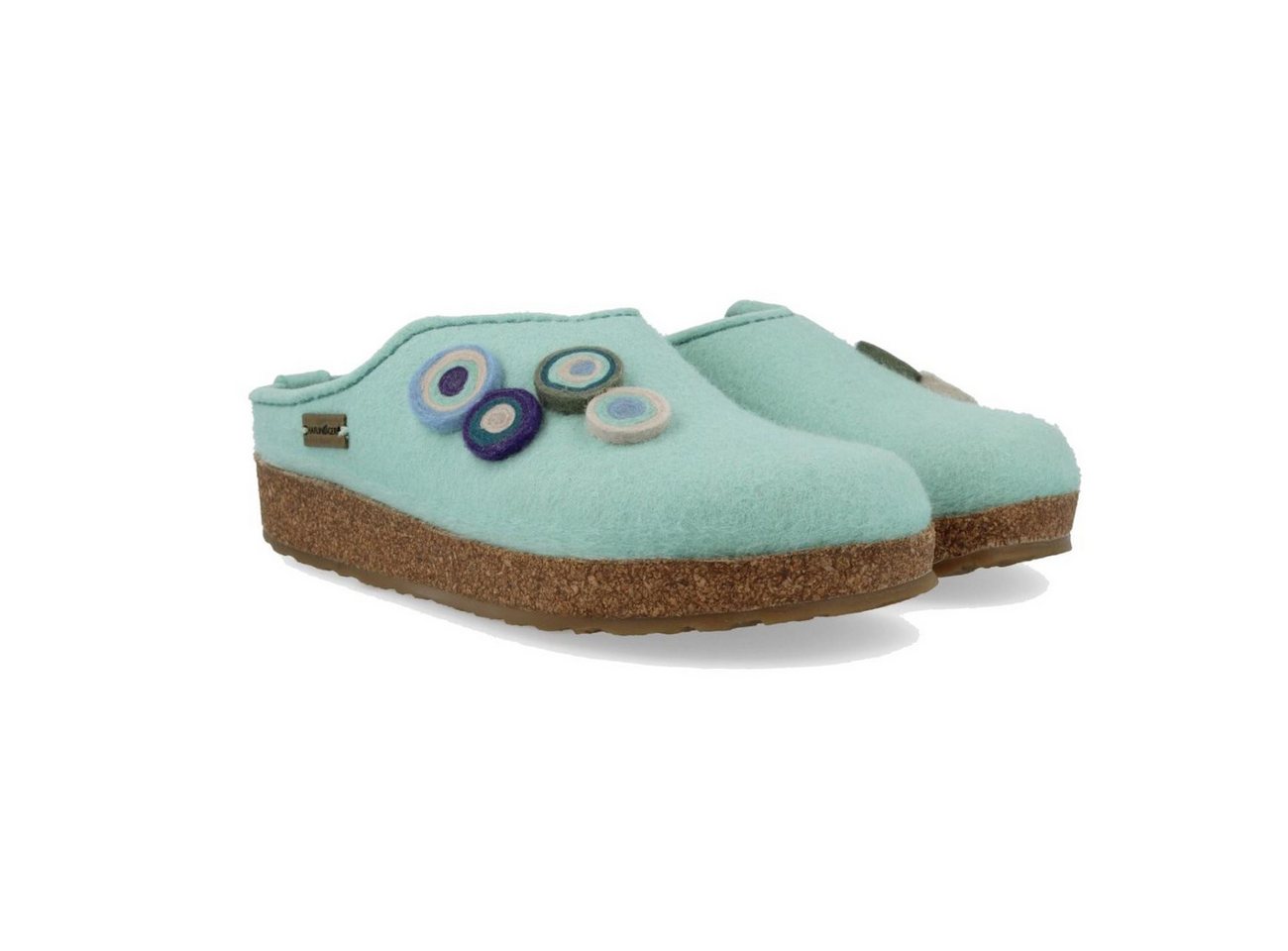 Haflinger Damen Hausschuh Grizzly Kanon Clog
