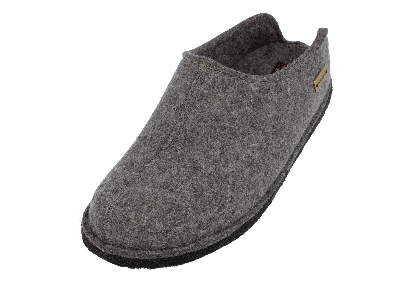 Haflinger Flair Smily Filzpantoffeln aus Wollfilz Hausschuh Unisex Hausschuh