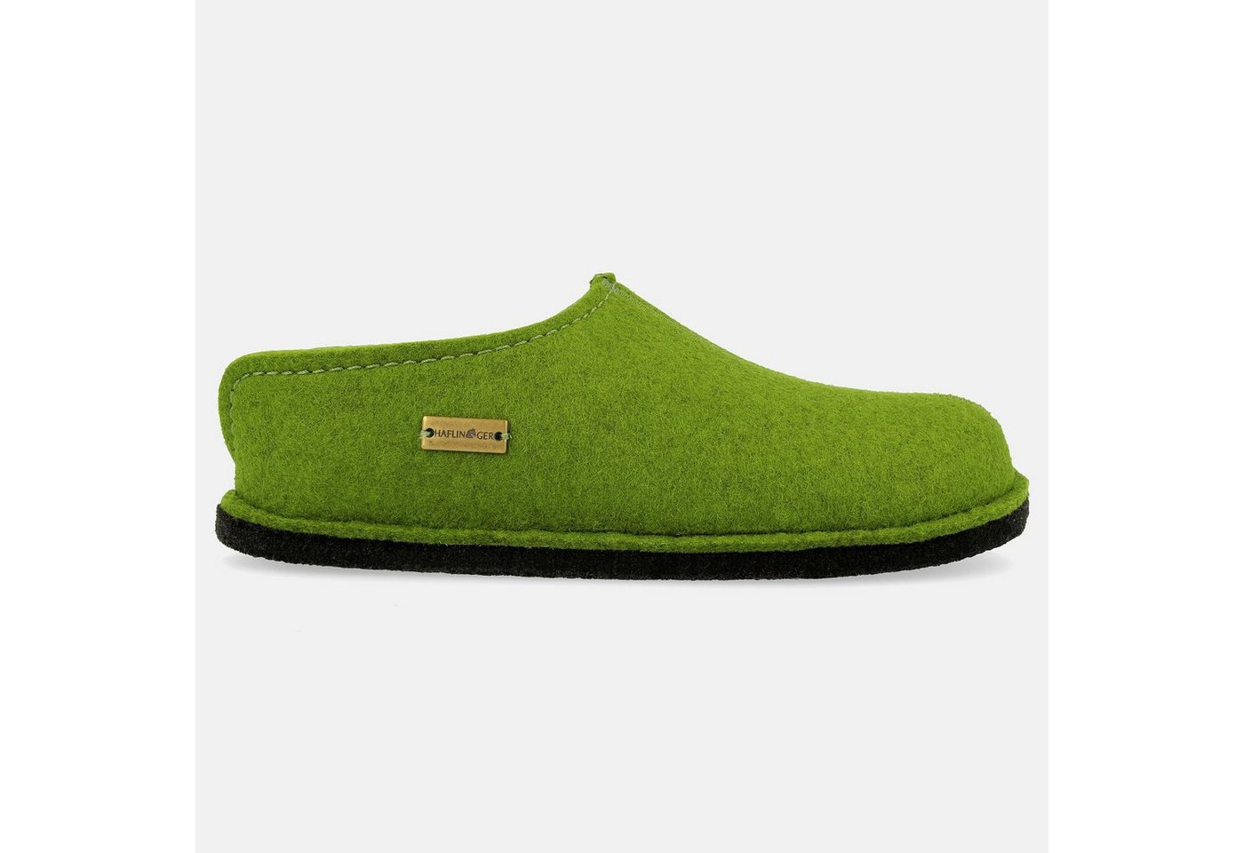 Haflinger Flair Smily Filzpantoffeln aus Wollfilz Hausschuh Unisex Hausschuh