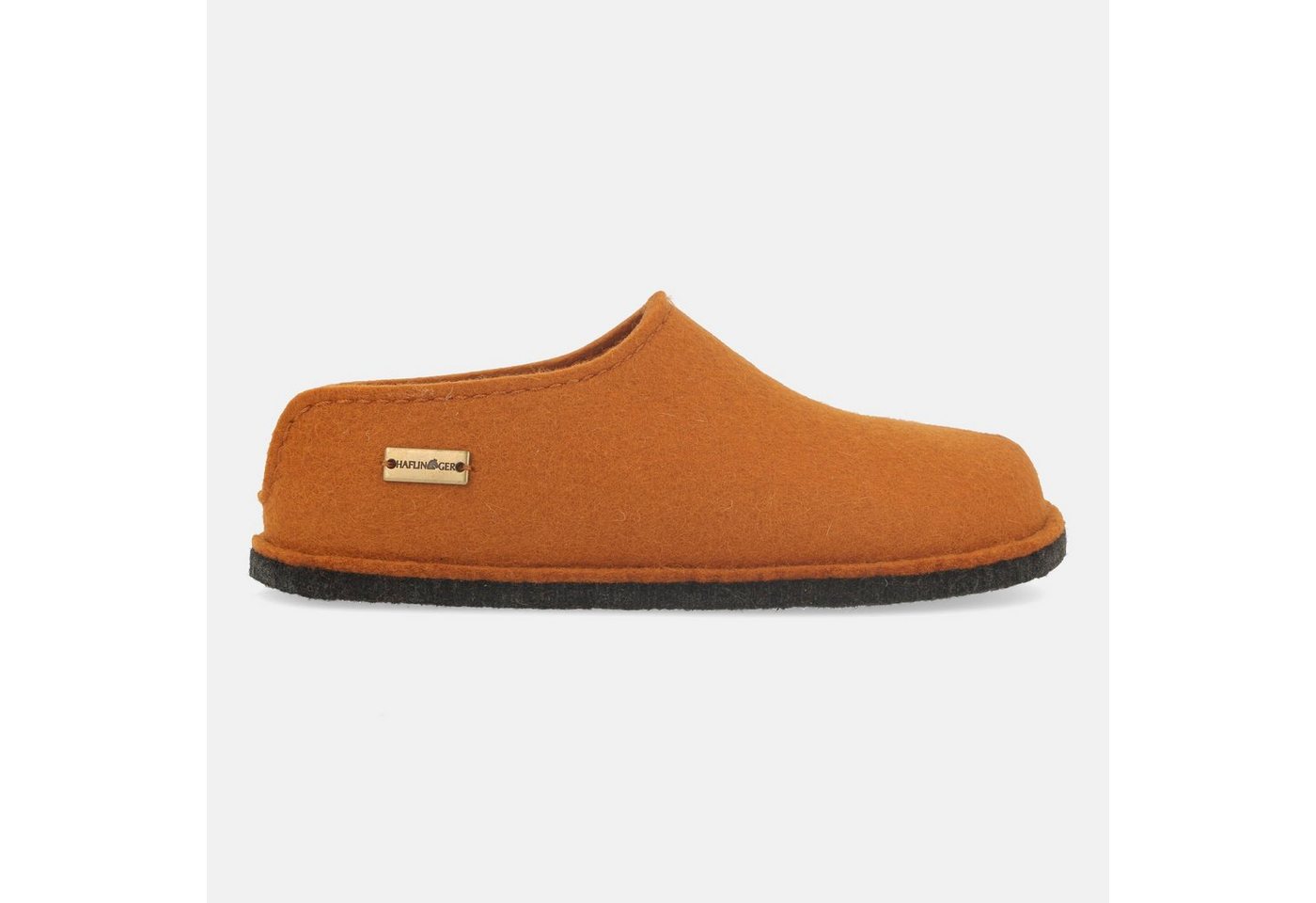 Haflinger Flair Smily Filzpantoffeln aus Wollfilz Hausschuh Unisex Hausschuh