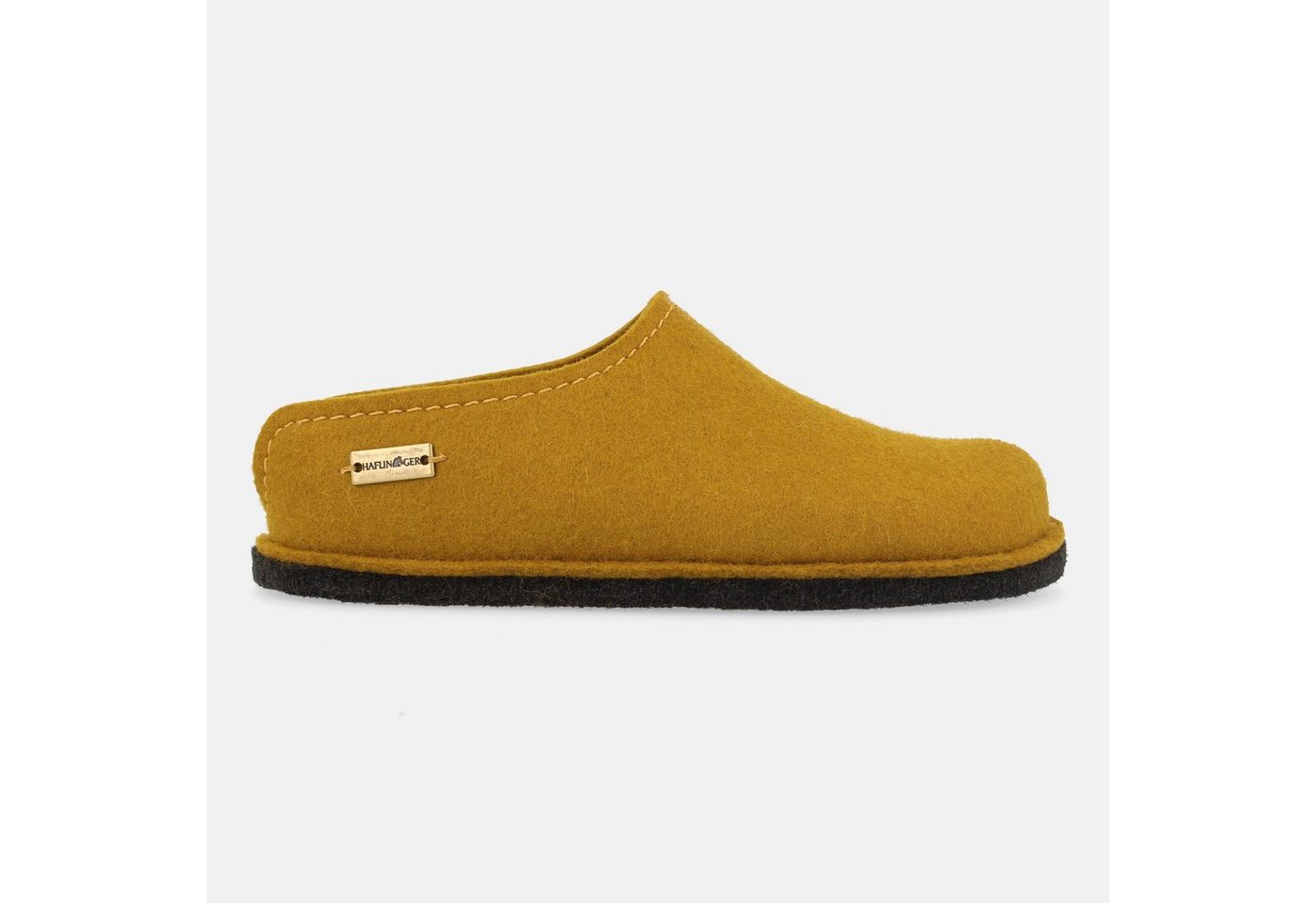 Haflinger Flair Smily Filzpantoffeln aus Wollfilz Hausschuh Unisex Hausschuh