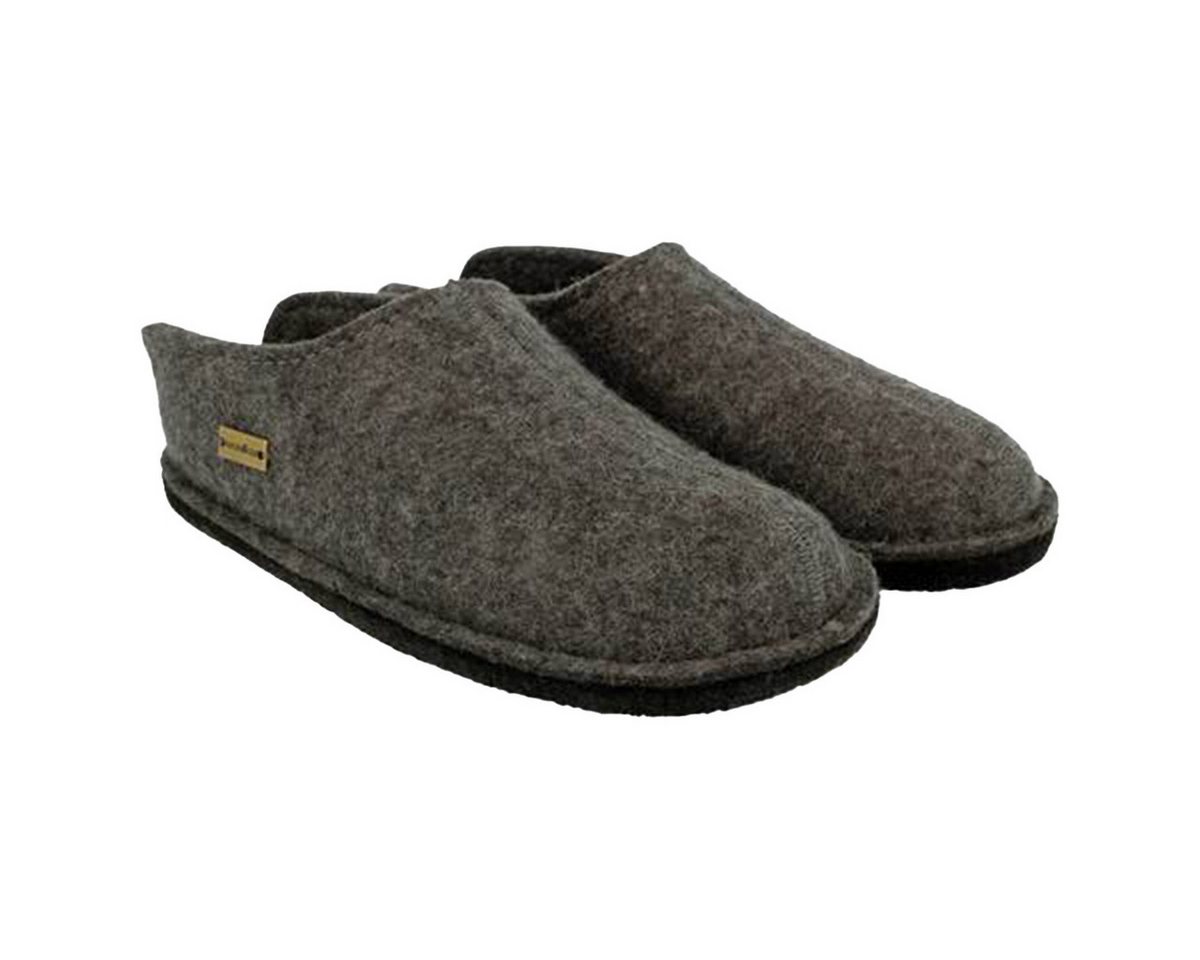 Haflinger Flair Smily Pantoffel (1-tlg) Pantoffeln - 100% reiner Wollfilz, Eingearbeitetes Fußbett
