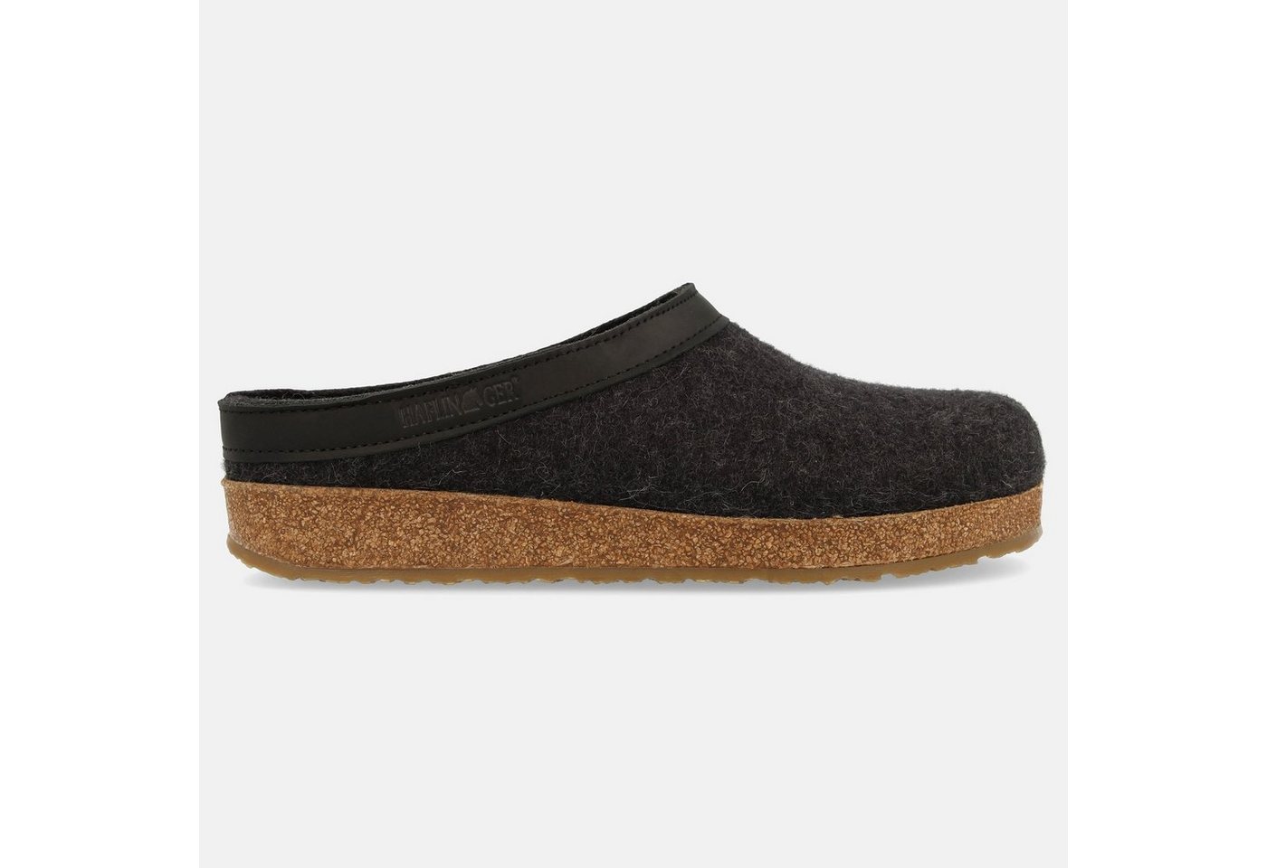 Haflinger Grizzly Torben Filzclog aus reinem Wollfilz Unisex Hausschuh