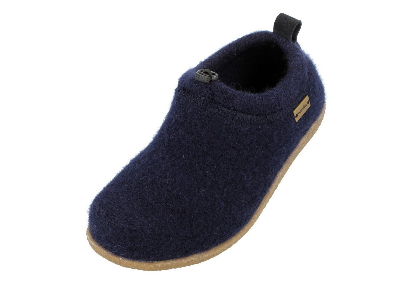 Haflinger Guido Filzpantoffel mit Gummisohle Hausschuh Hausschuh