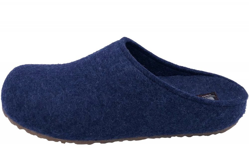 Haflinger Hausschuh (blau)