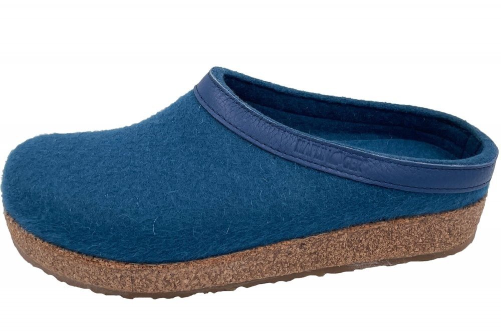 Haflinger Hausschuh (blau)