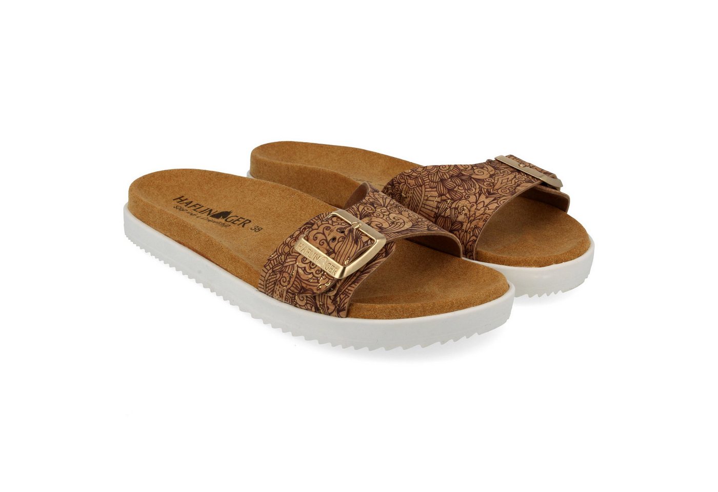 Haflinger Hausschuh (gold)