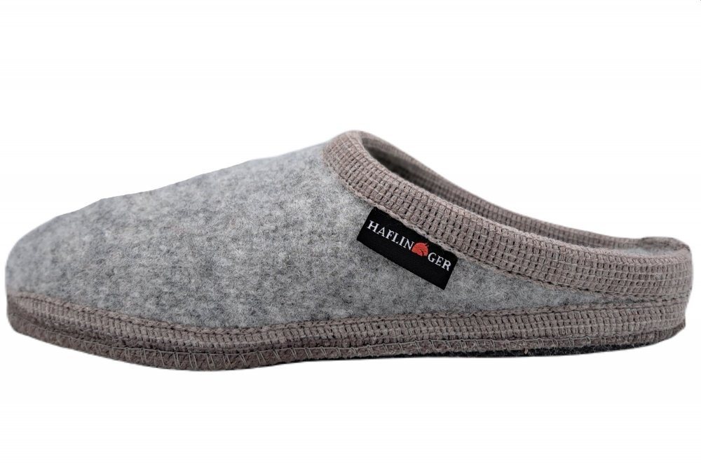 Haflinger Hausschuh (grau)
