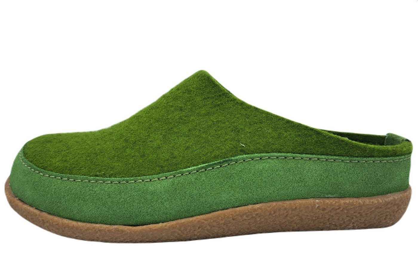 Haflinger Hausschuh (grün)