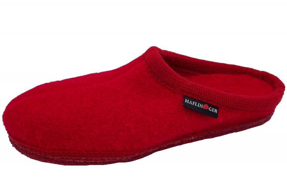 Haflinger Hausschuh (rot)