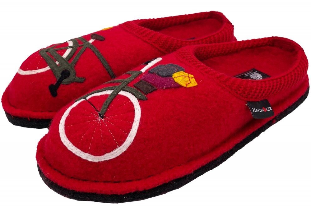 Haflinger Hausschuh (rot)