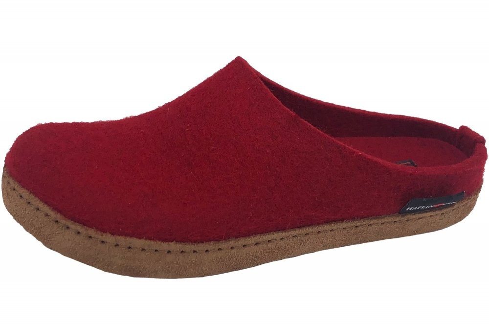 Haflinger Hausschuh (rot)