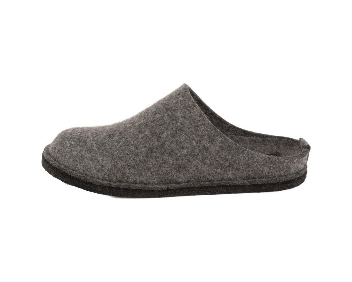 Haflinger Flair Soft Pantoffel (1-tlg) Pantoffeln - 100% reiner Wollfilz, Eingearbeitetes Fußbett