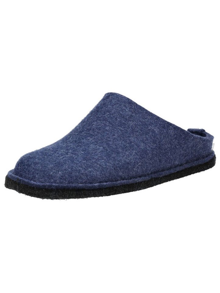 Haflinger Hausschuhe Filz Hausschuh (Jeans)