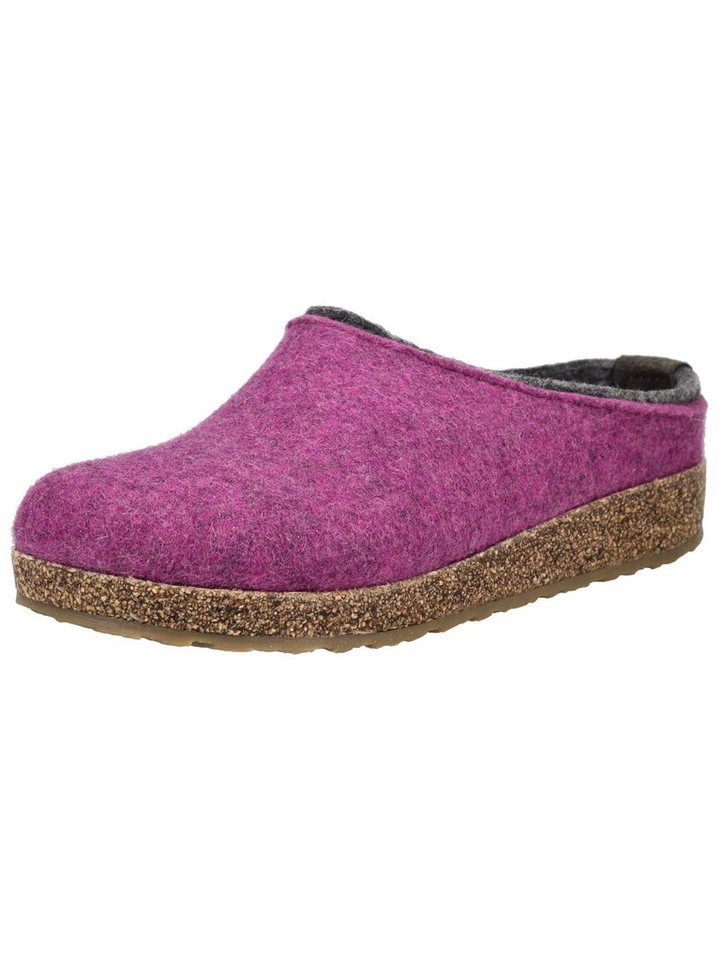 Haflinger Hausschuhe Filz Hausschuh (rosa)