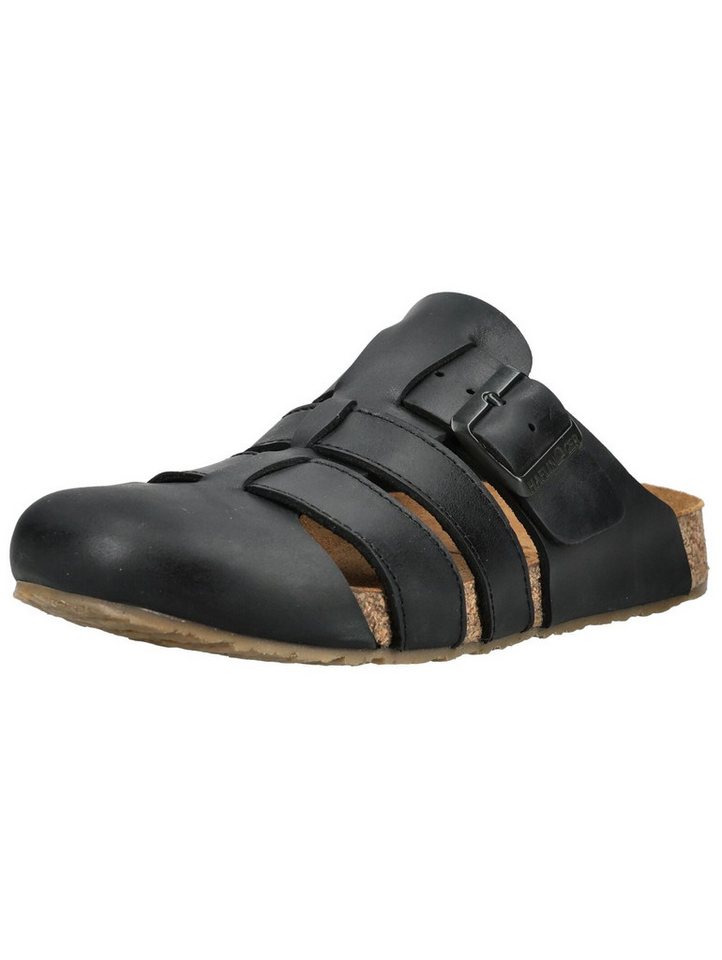Haflinger Hausschuhe Leder Pantolette