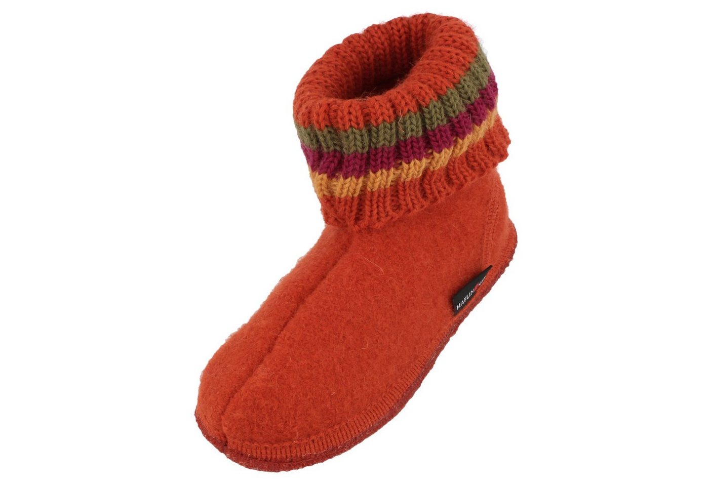 Haflinger Hüttenschuh Paul aus reiner Schurwolle Hausschuh