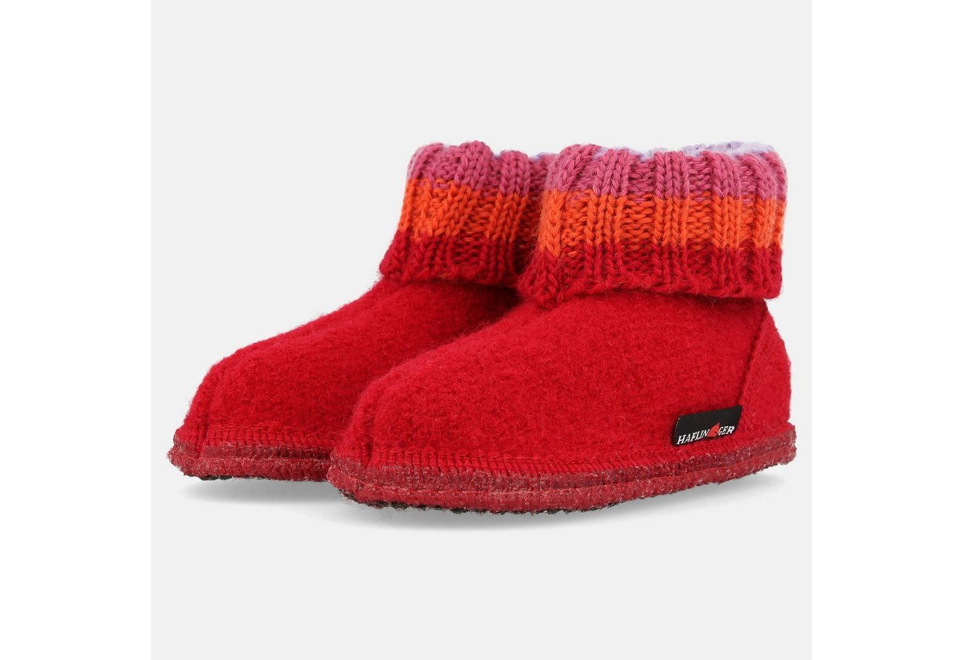 Haflinger Hüttenschuh Paul aus reiner Schurwolle Hausschuh