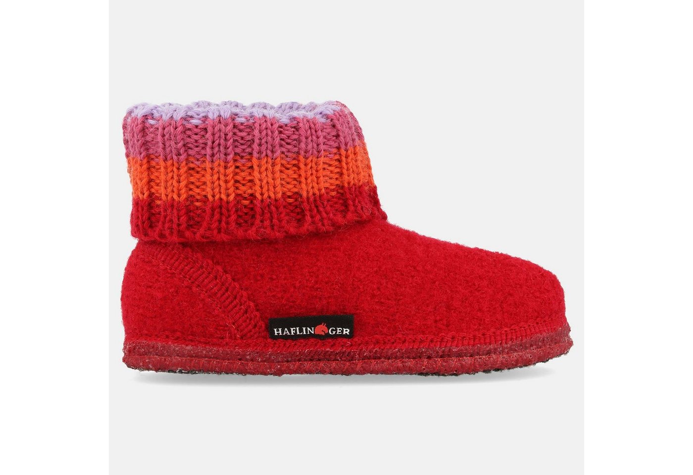 Haflinger Hüttenschuh Paul aus reiner Schurwolle Hausschuh