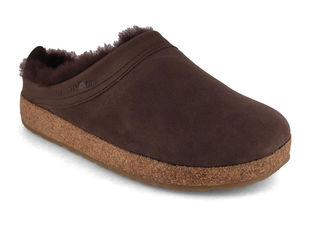 Haflinger Lammfellclogs Snowbird Hausschuh outdoor geeignet