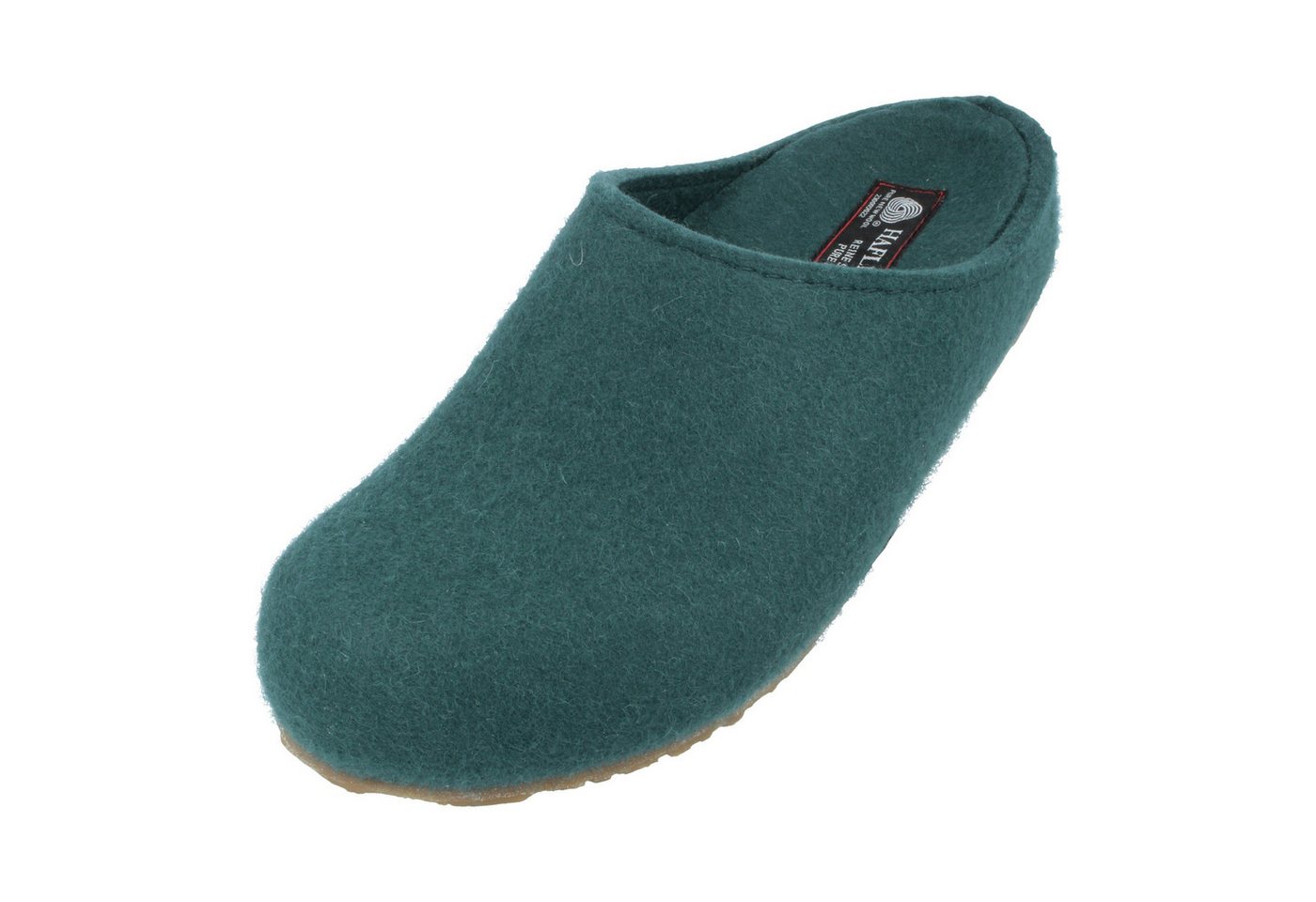 Haflinger Michl Filzclog aus reinem Wollfilz mit Wechselfussbett Hausschuh